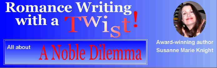 Susanne Marie Knight's Romance Writing with a Twist!
